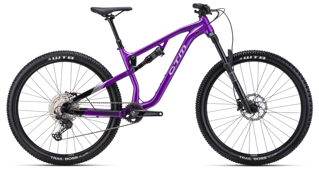 Celoodpružené kolo CTM SKAUT 3.0 2025 PURPLE