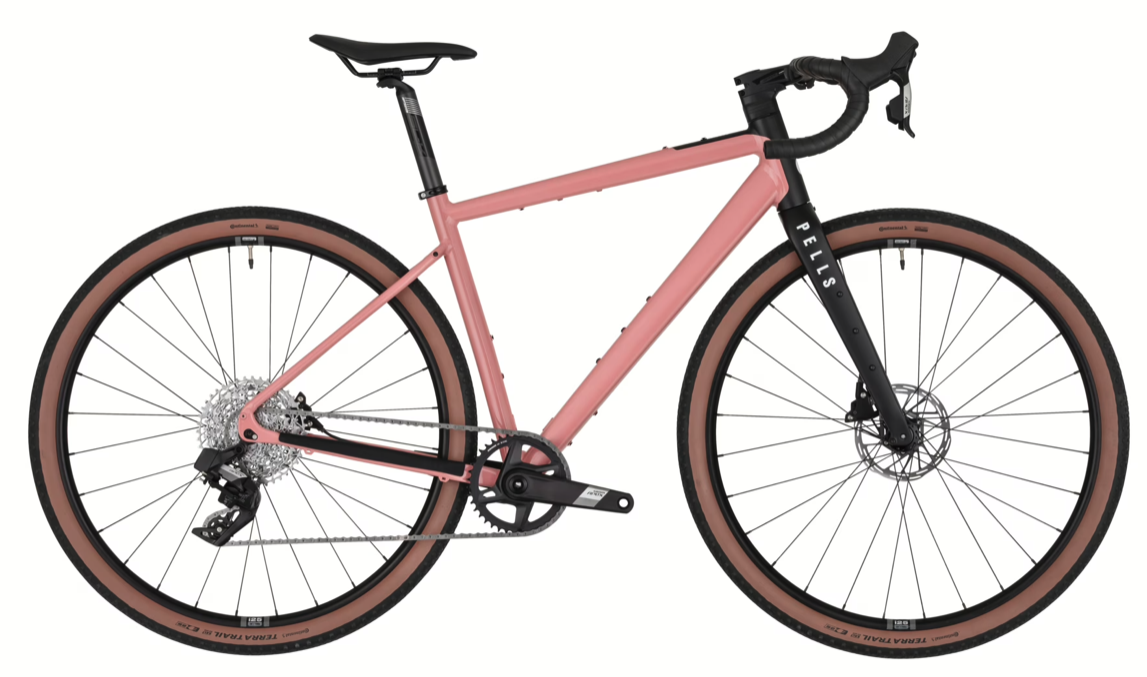 Gravel kolo PELLS RAW 3 Dusty Rose 2025
