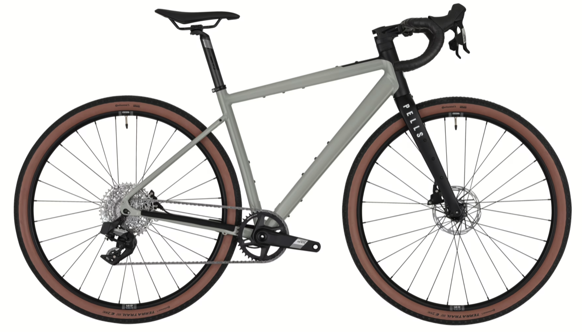 Gravel kolo PELLS RAW 3 Caffe Latte 2025